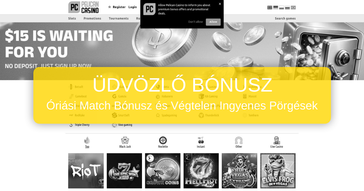 Pelican Casino Magyarország